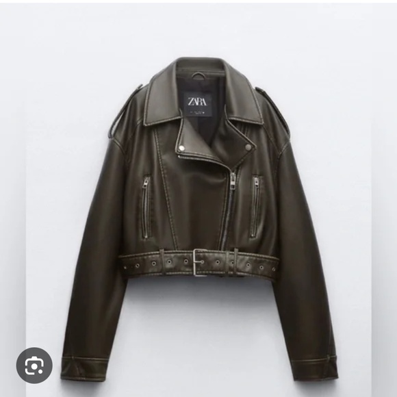 Zara Jackets & Blazers - Zara leather jacket